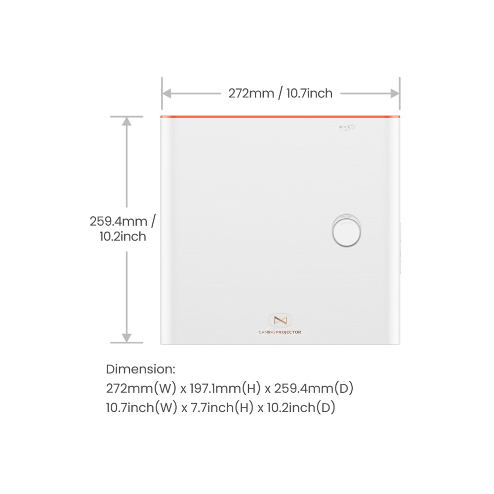 BenQ X3100i True 4K UHD 4LED Gaming Projector, 3300 ANSI Lumens, 4.2ms 1080p 240Hz, 100% DCI-P3, Preset Game Modes, Android TV, 10W TreVolo Speakers, Vertical Lens Shift, eARC, 3D mprojectors.com