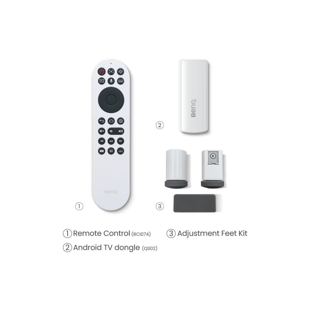 BenQ X3100i True 4K UHD 4LED Gaming Projector, 3300 ANSI Lumens, 4.2ms 1080p 240Hz, 100% DCI-P3, Preset Game Modes, Android TV, 10W TreVolo Speakers, Vertical Lens Shift, eARC, 3D mprojectors.com
