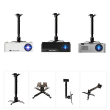BYINTEK Universal Projector Bracket Wall Ceiling Mount Tilt Adjustable 5 years Warranty Stainless Steel for K20 K20X K25 K45 - Multimedia Projectors
