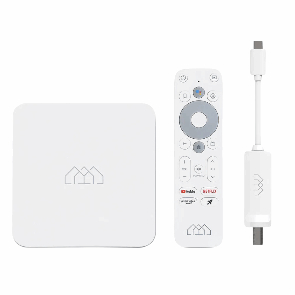 HOMATICS Box R Lite 4K TV Box Androidtv 12 Google & Netflix Certified Amlogic S905Y4 Wifi BT5.0 2GB 32GB Support Dolby Atmos