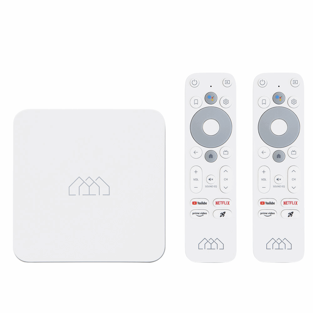 HOMATICS Box R Lite 4K TV Box Androidtv 12 Google & Netflix Certified Amlogic S905Y4 Wifi BT5.0 2GB 32GB Support Dolby Atmos