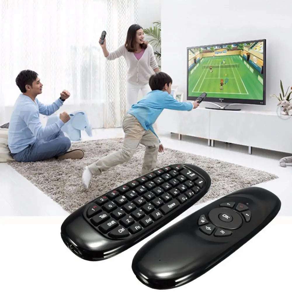 2.4G RF Mini Wireless Air-mouse For Android Mini Projector,Flying Mouse Remote Control,Fly-keyboard Double Side QWERTY