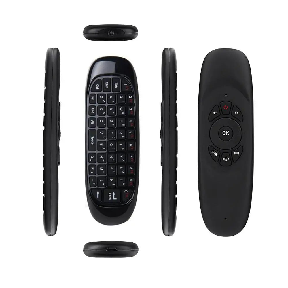 2.4G RF Mini Wireless Air-mouse For Android Mini Projector,Flying Mouse Remote Control,Fly-keyboard Double Side QWERTY - Multimedia Projectors