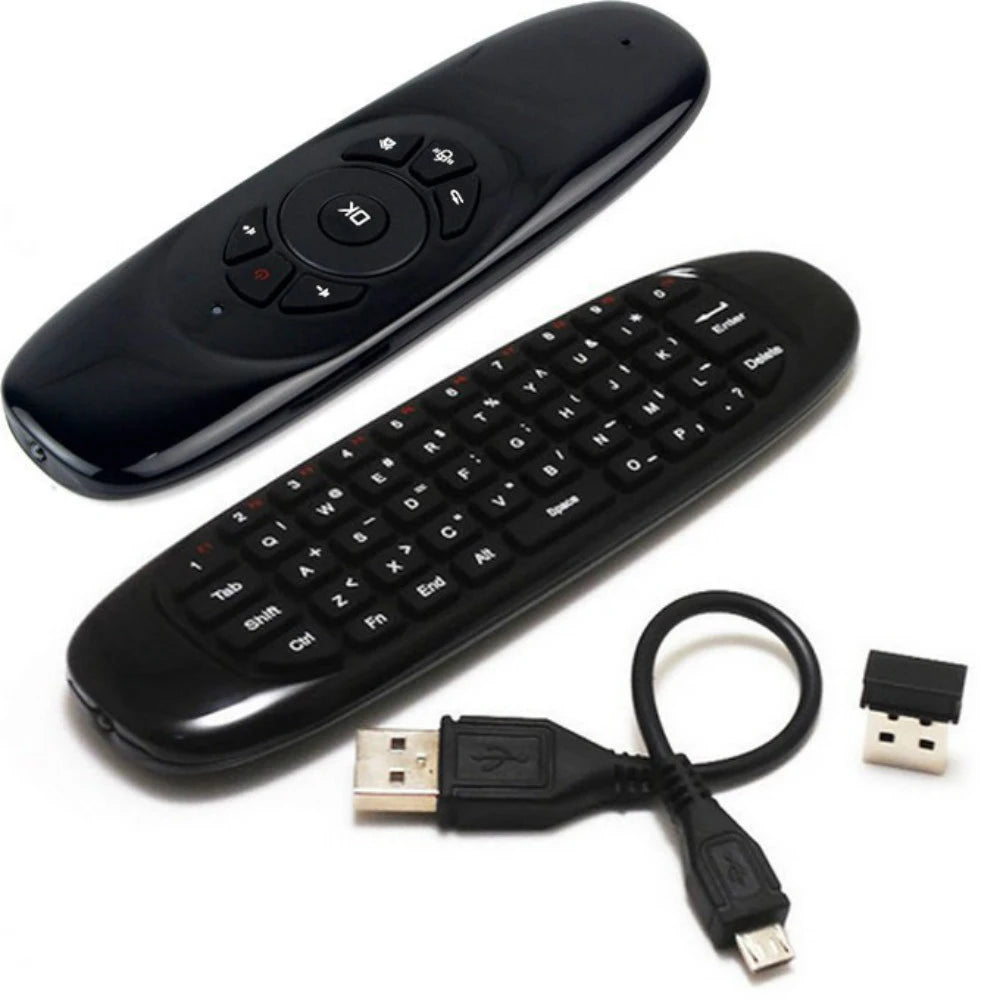 2.4G RF Mini Wireless Air-mouse For Android Mini Projector,Flying Mouse Remote Control,Fly-keyboard Double Side QWERTY - Multimedia Projectors