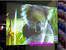 BYINTEK hologram 3D projector screen,holographic rear adhesive film projection film foil for window shop church hotel hall - Multimedia Projectors