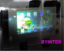 BYINTEK hologram 3D projector screen,holographic rear adhesive film projection film foil for window shop church hotel hall - Multimedia Projectors
