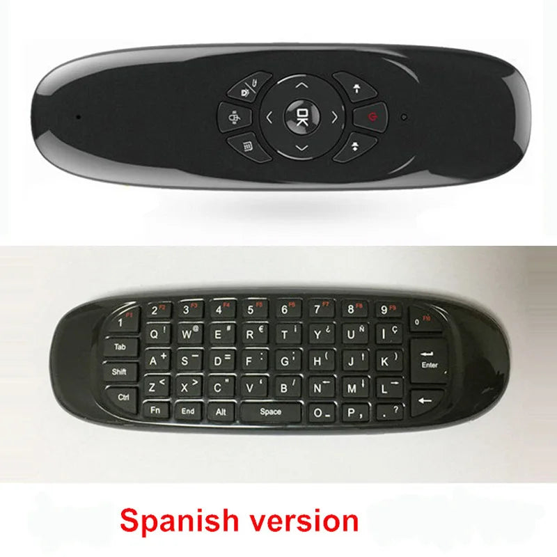 2.4G RF Mini Wireless Air-mouse For Android Mini Projector,Flying Mouse Remote Control,Fly-keyboard Double Side QWERTY - Multimedia Projectors