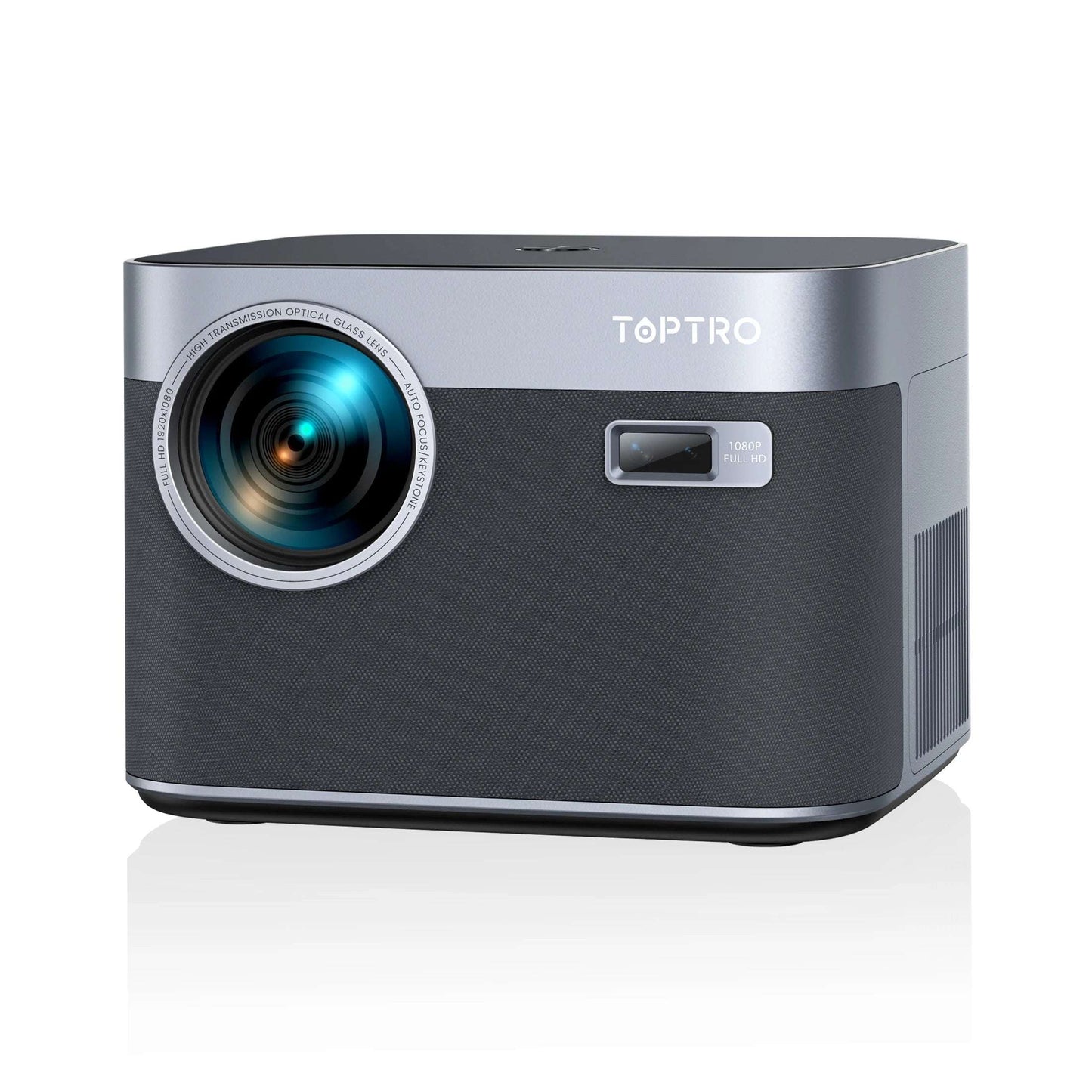 TOPTRO X7 Projector 4K Android 9.0 26000 Lumens native 1080P WiFi6 Bluetooth Projector Auto Focus/Keystone Outdoor Home Theater