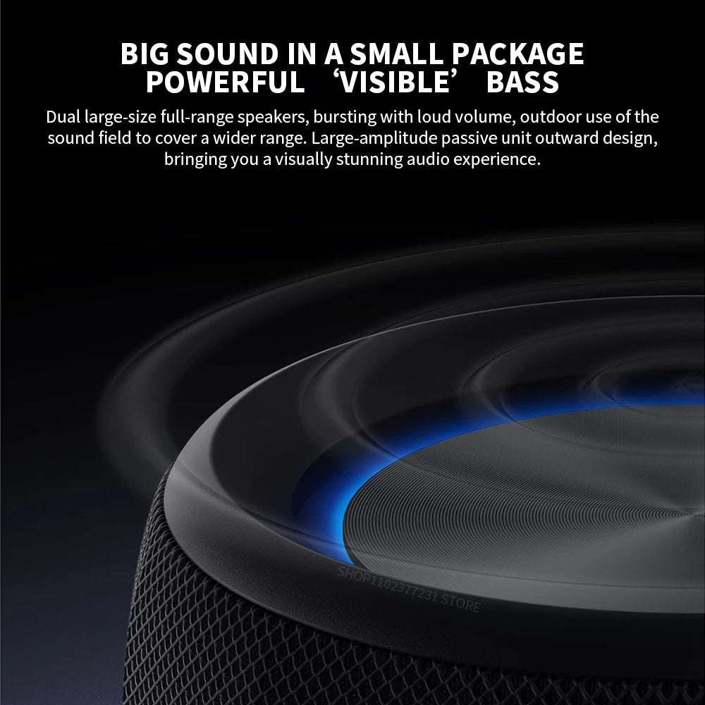 Xiaomi Bluetooth Speaker Mini ASM01A Bluetooth 5.3 RGB Light IP67 360°Omnidirectional Stereo Outdoor Portable Sound Mi Home APP