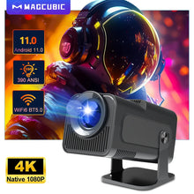 Magcubic HY320 4K Native 1080P Android 11 Projector 390ANSI Dual Wifi6 BT5.0 Cinema Outdoor Portable Projetor Upgrated HY300