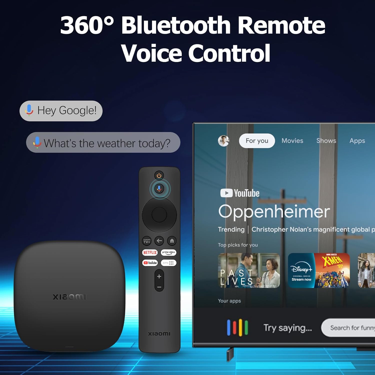 Xiaomi TV Box S 3rd Gen - 4K UHD, Google TV, 32GB Memory, Dolby Vision & Atmos, WiFi 6, HDMI 2.1, Fast Streaming, Compact and Powerful MProjectors.com
