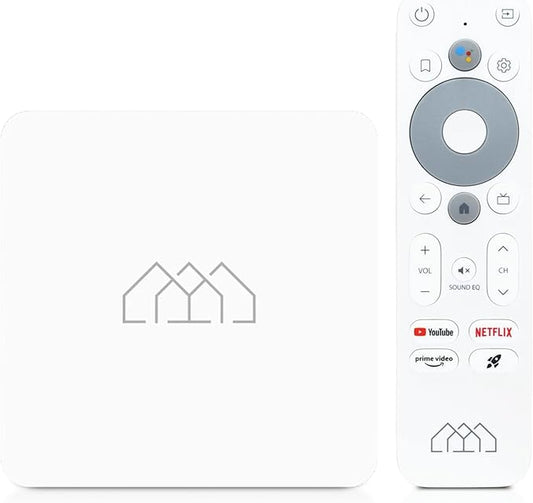HOMATICS Box R Lite 4K TV Box Androidtv 12 Google & Netflix Certified Amlogic S905Y4 Wifi BT5.0 2GB 32GB Support Dolby Atmos mprojectors.com