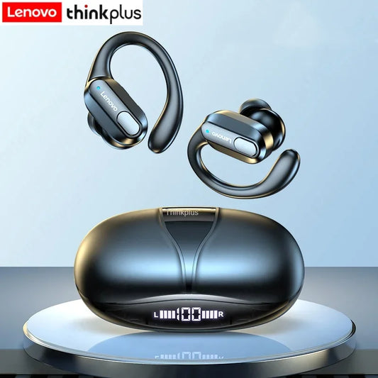 Lenovo ThinkPlus XT80 Sports Wireless Earphones with Mics, LED Power Display, Hifi Stereo Sound Bluetooth 5.3 TWS Headphones mprojectors.com