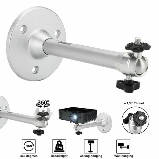Mini Projector  Wall Mount Stand Ceiling Bracket Holder for YG300 J15 HY320 Mini LED DLP Projector DV Security Camera - MProjectors.com