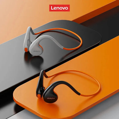 Original Lenovo X7 Air Conduction Headphone Wireless bluetooth 5.3 Earphones Bone Conduction Sports Headset Outdoor EarHook Mic - mprojectors.com