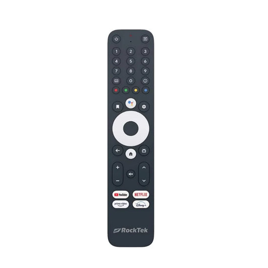 RockTek BT Voice Remote Replacement for RockTek G2 RTX-5000 Homatics Models KICKPI KP1 Google Certificate TV Box Androidtv Box - Multimedia Projectors
