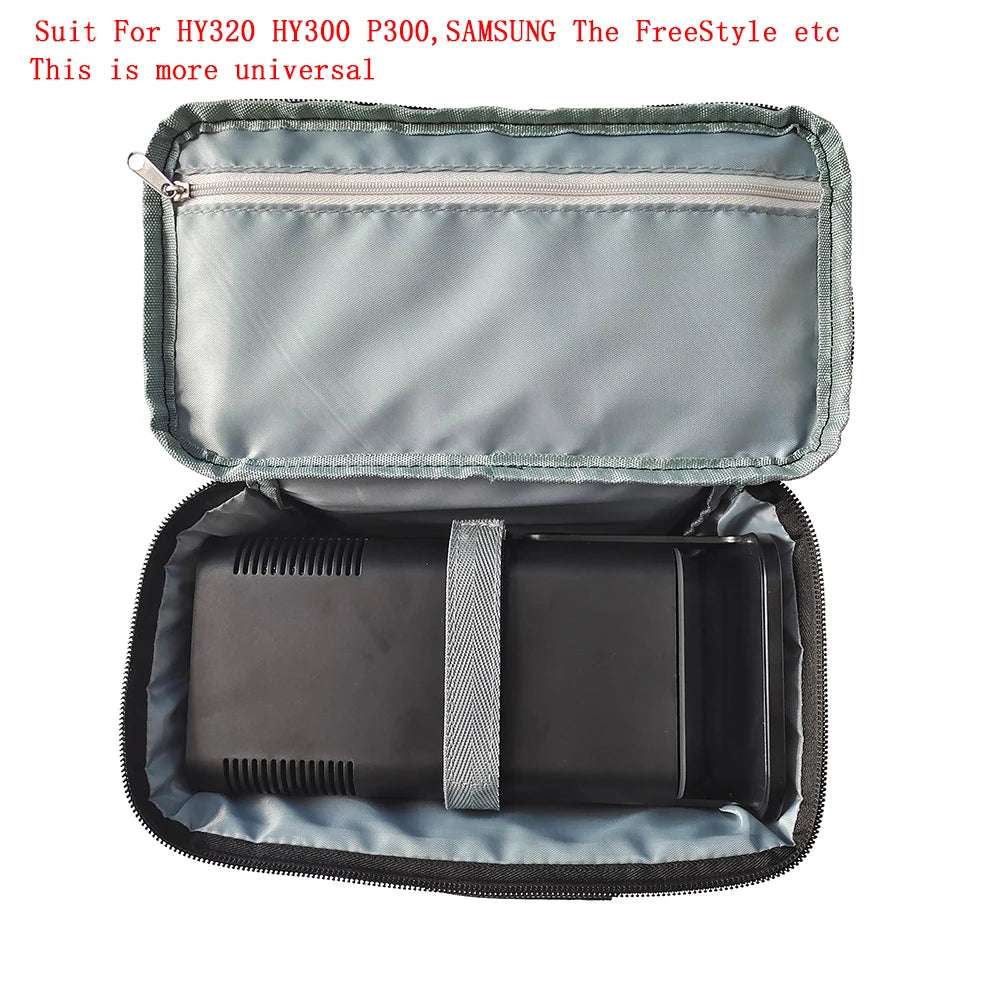 Salange Storage Case Travel Carry Projector Bag for HY300 for HY320 Samsung Freestyle Zipper Protector Carrying Bags for Beamer