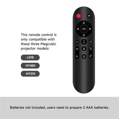 Magcubic Projector Remote Control Replacement 6-Axis Gyro Sensor Air Vioce Mouse For Original L018 HY450 HY310 - Multimedia Projectors