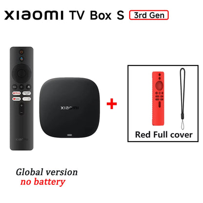 Xiaomi TV Box S 3rd Gen - 4K UHD, Google TV, 32GB Memory, Dolby Vision & Atmos, WiFi 6, HDMI 2.1, Fast Streaming, Compact and Powerful MProjectors.com
