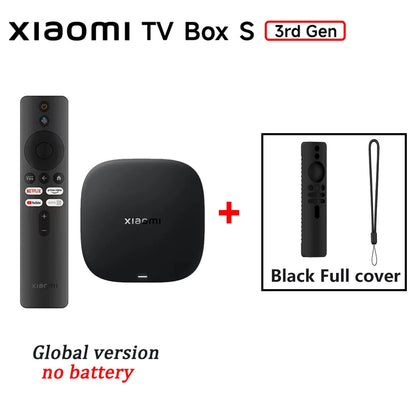 Xiaomi TV Box S 3rd Gen - 4K UHD, Google TV, 32GB Memory, Dolby Vision & Atmos, WiFi 6, HDMI 2.1, Fast Streaming, Compact and Powerful MProjectors.com
