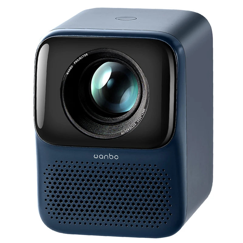 WANBO T2 Max  Mini  Android 9.0 Projector 1080p Full HD Wifi Portable Projector HIFI Sound Home Outdoor Auto Focus 450Ansi - Multimedia Projectors