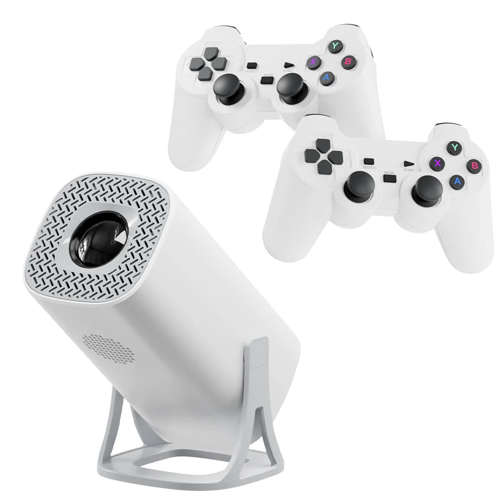 HONGTOP S40MAX Android 11 Gaming Projector 64GB TF Card Wireless Gaming Controller Dual WIFI 1280*720P Home Theater Portable Projector - Multimedia Projectors