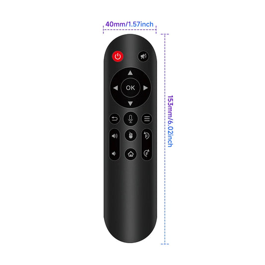 Magcubic Projector Remote Control Replacement 6-Axis Gyro Sensor Air Vioce Mouse For Original L018 HY450 HY310 - Multimedia Projectors
