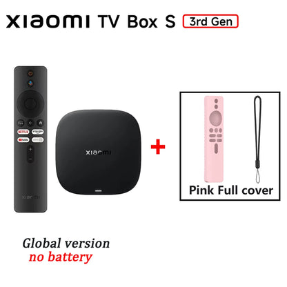 Xiaomi TV Box S 3rd Gen - 4K UHD, Google TV, 32GB Memory, Dolby Vision & Atmos, WiFi 6, HDMI 2.1, Fast Streaming, Compact and Powerful MProjectors.com
