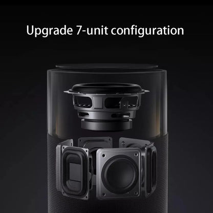 Xiaomi Sound Pro 7-unit High-fidelity Smart Speaker Colorful Galaxy Atmosphere Light Annular Transparent Body Music Connectivity - Multimedia Projectors
