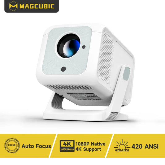 Magcubic HY310X 4K Mini  Auto Focus Projector With Full HD 1080P 420ANSI Android 11Keystone for Outdoor Theater Stand Projector-mprojectors.com