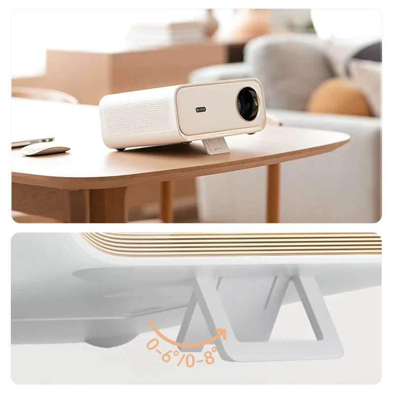 Wanbo X5 Projector 4K 1080P 20000 Lumens 1100ANSI Android 9.0 Dual Band Wifi 6 Projetor Office Home Theater Beamer Projector - Multimedia Projectors