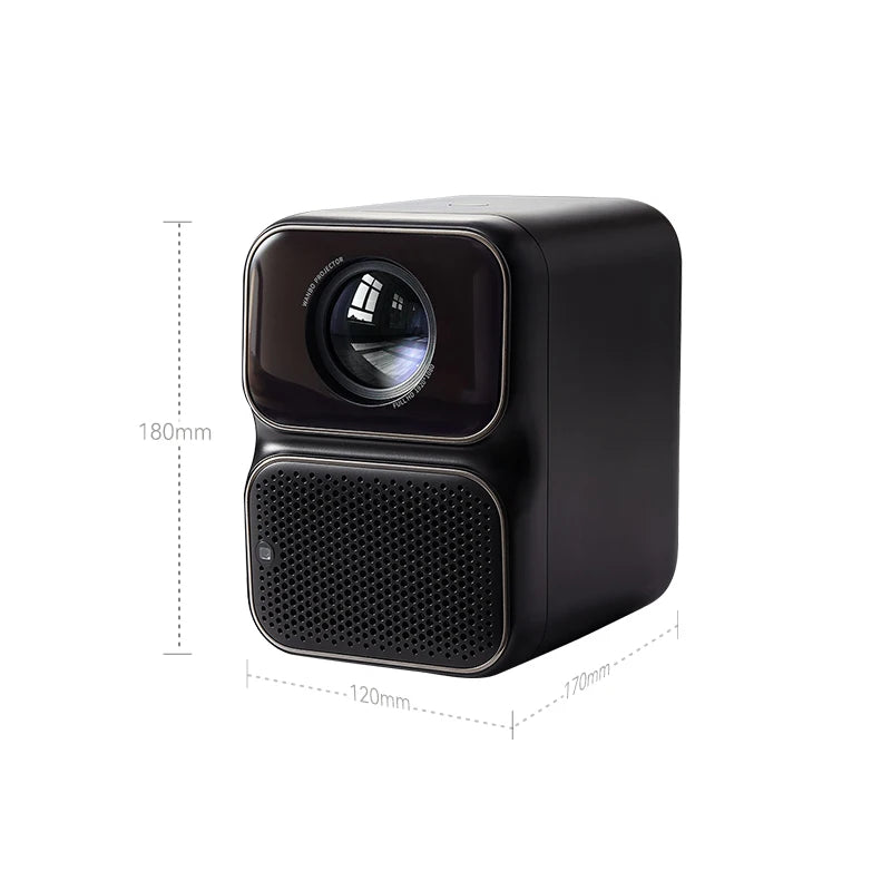 Wanbo TT Projector Netflix Certified 1080P Linux System Mini Projector, 650ANSI 4K Dolby Audio HDR10 Smart Home Theater Projetor - Multimedia Projectors