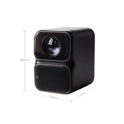 Wanbo TT Projector Netflix Certified 1080P Linux System Mini Projector, 650ANSI 4K Dolby Audio HDR10 Smart Home Theater Projetor - Multimedia Projectors