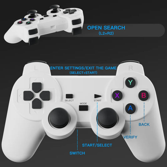 HONGTOP P30MAX  Android 11 Gaming Projector 64GB TF Card Wireless Gaming Controller Dual WIFI 1280*720P Home Theater Portable Projector - Multimedia Projectors