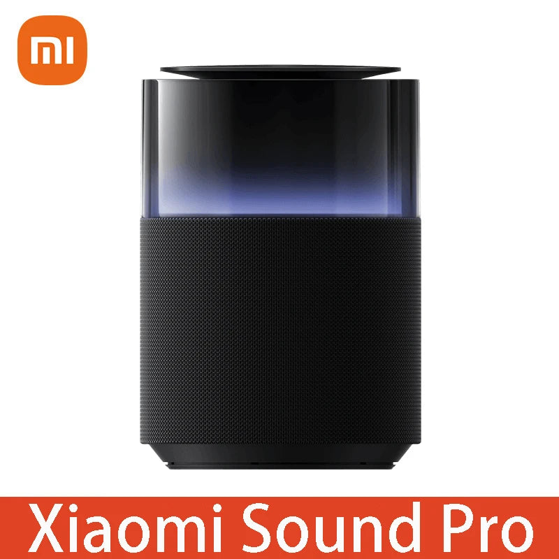 Xiaomi Sound Pro 7-unit High-fidelity Smart Speaker Colorful Galaxy Atmosphere Light Annular Transparent Body Music Connectivity - Multimedia Projectors
