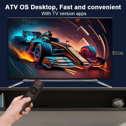 Transpeed ATV Android 11 TV Stick Amlogic S905Y4 With TV Apps BT5.0 Dual 100M Wifi 2GB DDR4 Support 4K Video 3D Smart TV