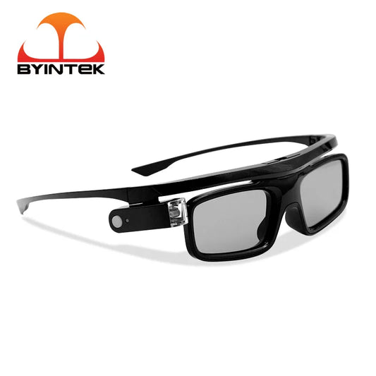 BYINTEK GL1800 DLP-Link Active Shutter 3D Glasses for UFO P19 P20 U30 U70 U50 U90 R17 R19 R20 3D Projector - Multimedia Projectors