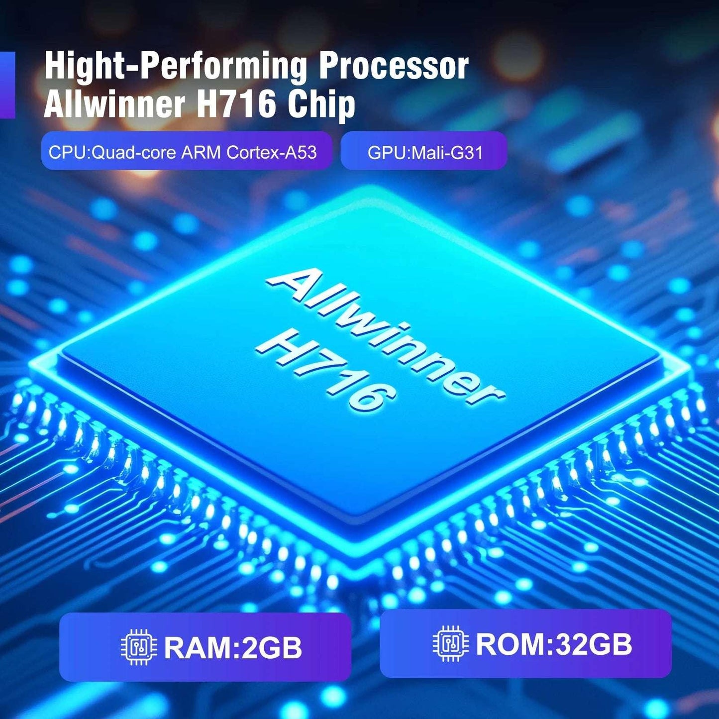 Magcubic HY450 Projector 900ANSI 8K 4K 1080P Ultra Short Throw Auto Offset Voice Assistant BT5.4 Allwinner H716 Electronic Focus