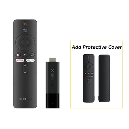 Xiaomi Mi TVStick 4K (QuadCore CPU, 2GB RAM, 8GB ROM, Android TV 11 with Google Playstore, Chromecast, Dolby Atmos & Vision, Bluetooth Remote Control with Google Assistant & Netflix + Prime Video mprojectors.com
