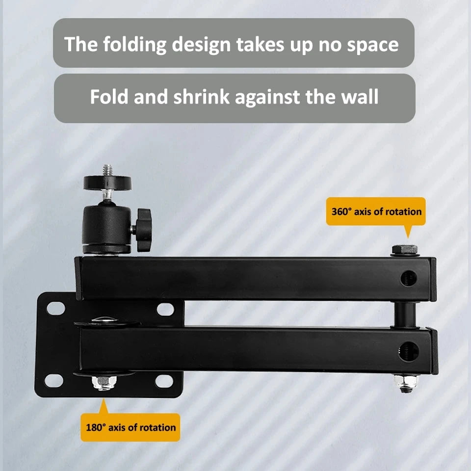 Salange Projector Ceiling Mount Bracket Multi-angle Adjustable Foldable Wall Support Aluminum Alloy Ceiling Projector Stand 2023 - Multimedia Projectors