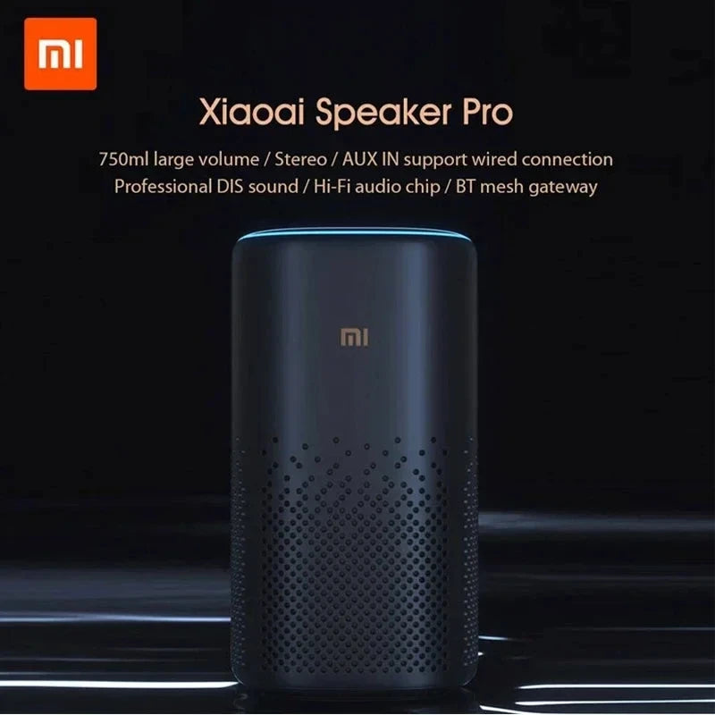 Xiaomi Xiaoai Pro Speaker AI Bluetooth HiFi Audio Wireless Mesh Gateway Stereo Infrared Control Speaker APP Control - Multimedia Projectors