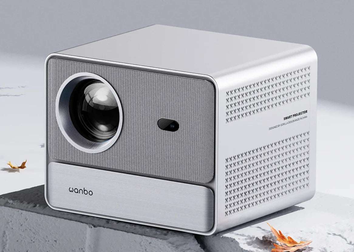 WANBO Davinci 1 Pro Native 1080P, 4K Support, 600 ANSI | Widevine L1 Certified | Google Assistant | Android 11.0 | Auto (Focus + Keystone + OA) | Dustproof | HDMI ARC | Chromecast