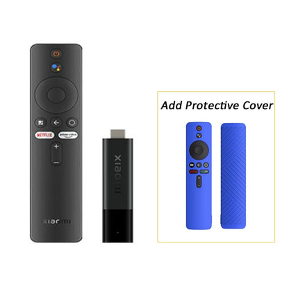Xiaomi Mi TVStick 4K (QuadCore CPU, 2GB RAM, 8GB ROM, Android TV 11 with Google Playstore, Chromecast, Dolby Atmos & Vision, Bluetooth Remote Control with Google Assistant & Netflix + Prime Video mprojectors.com
