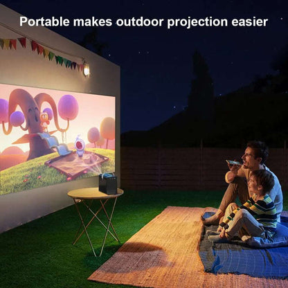 HONGTOP P10 Android Smart Mini Projector 300ANSI Lumen Portable Projector 4K with WIFI Bluetooth 1080P Home Movie Theater Beamer 4GB 64GB Android 10 Projector