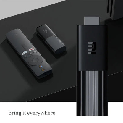 Xiaomi Mi TV Stick Global Version Android TV FDH HDR Quad Core HDMI-compatible 1GB+8GB Bluetooth Wifi Netflix Google Assistant - Multimedia Projectors