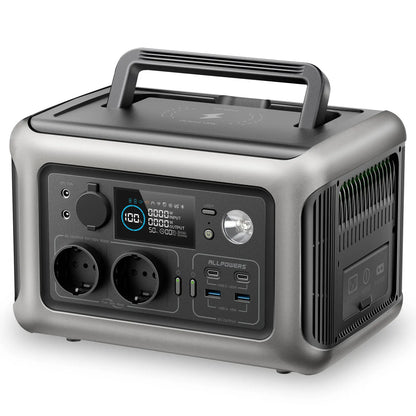ALLPOWERS R600 Portable Generator 299Wh 600W Powerstation with AC Outlets LiFePO4 Battery for Home Tents Outdoor RV Camping - Multimedia Projectors