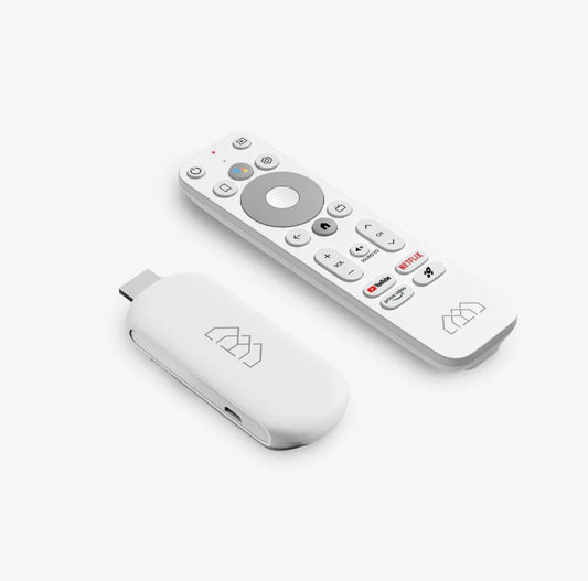 HOMATICS 4K TV Stick Netflix Google Certified 2GB LPDDR4 32G ROM Amlogic S905Y4 Support Dolby Atmos H.265 2T2R Wifi Google box

